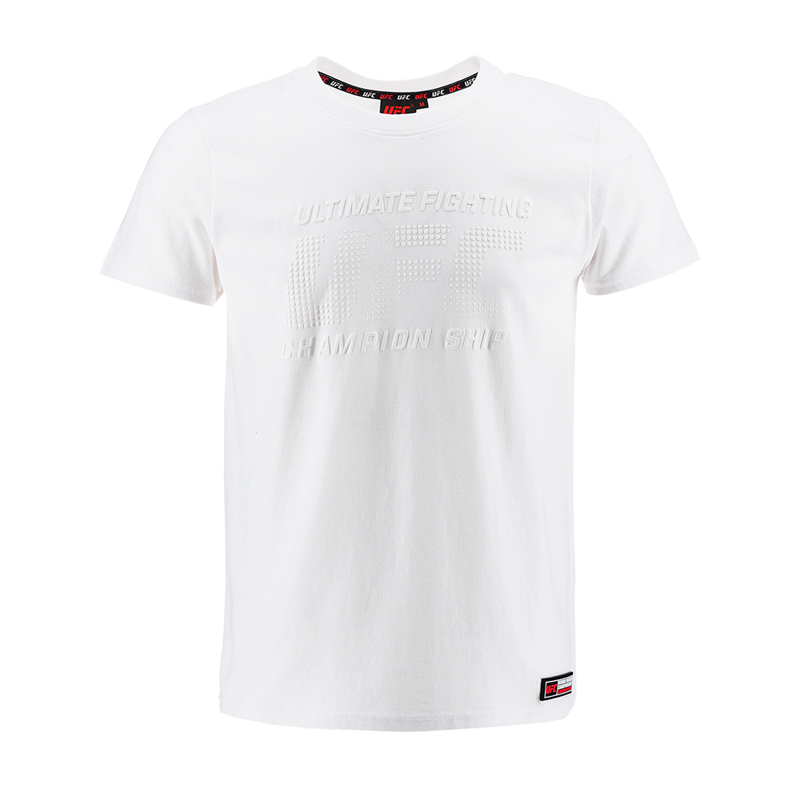 UFC OFFICIAL DOTS TSHIRT -WHITE